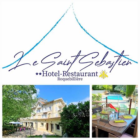 Hotel St Sebastien Roquebilliere Exterior foto